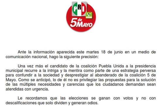 “Imprecisa”, la información de Reforma sobre bienes en Miami, señala Agüera