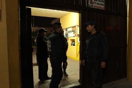 OFS es custodiado por la policía estatal
