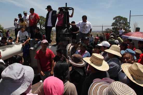 Acuexcomac, la rebelión por el agua