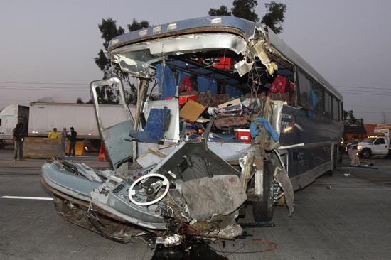 Chofer de la Banda Machos murió en accidente carretero en la autopista México-Puebla