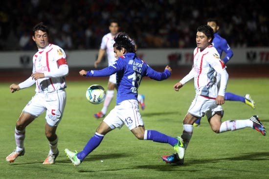 Lobos BUAP no pudo con Cruz Azul en CU y cayó 0-2