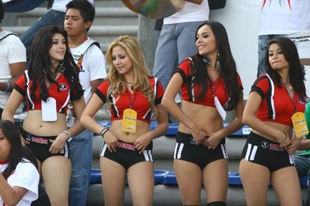 Lobitas BUAP, la belleza en el futbol