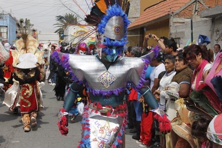 Día de carnaval en San Baltazar Campeche