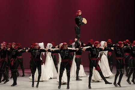 Ballet Nacional de Georgia se presentó en Puebla