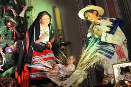 México envía Nacimiento Indígena al Vaticano