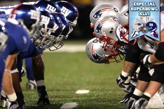 Patriots vs Giants, por el Super Bowl 46