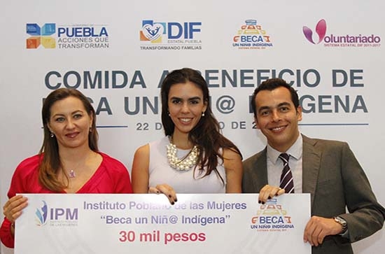 SEDIF recauda 1.5 millones de pesos para programa Beca un Niño Indígena