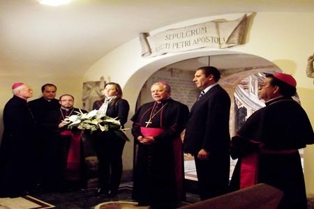 RMV, primer gobernador de Puebla en visita oficial al Vaticano