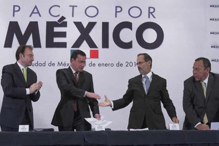 Osorio Chong presenta Consejo Rector de Pacto por México