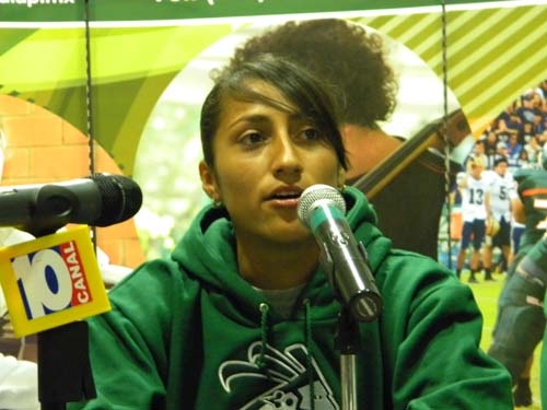 Stephany Mayor, futbolista de la UDLAP quiere jugar otro mundial