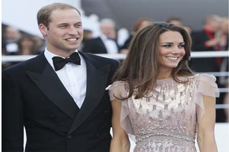 Kate y Guillermo deslumbran en gala altruista