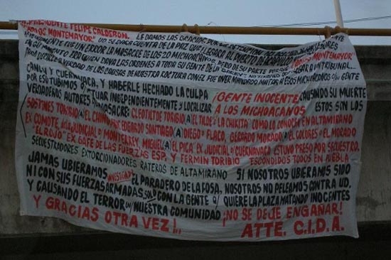PGR y PGJ inician investigaciones por separado por las narcomantas de Acapulco