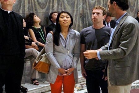 ¿Dónde fue la luna de miel del creador de Facebook?