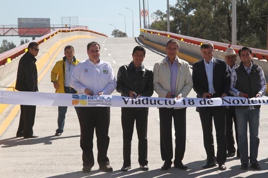 RMV inaugura el viaducto 18 de Noviembre