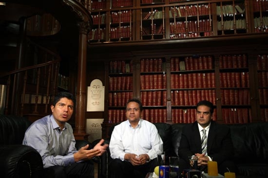 Oliva, Rivera y Mondragón se reúnen para la reestructuración del PAN