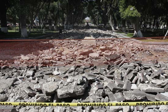 Colegio de Arquitectos critica obras del Paseo Bravo