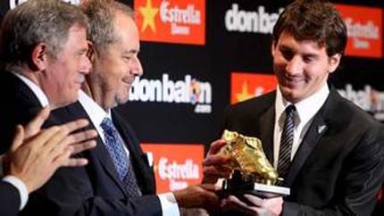 Lionel Messi, máximo goleador de Europa