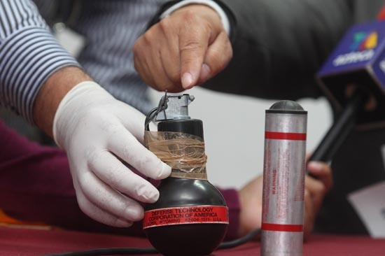 Ardelio Vargas minimiza granadas de gas lacrimógeno halladas en Cholula
