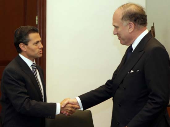 EPN recibe a líderes de comunidad judía en Los Pinos