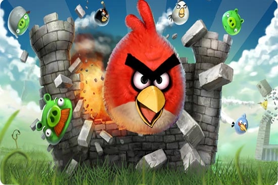 Aves enojadas contra cerdos, el juego más popular