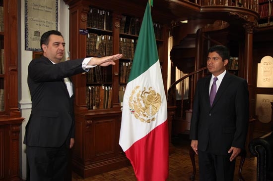 José Antonio Díaz García, nuevo secretario particular de Eduardo Rivera