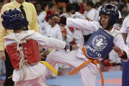Alta competencia en el International Taekwondo Championships Challenger Puebla 2012