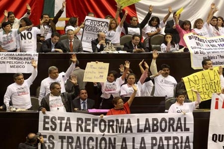 10 de enero vence el plazo para ampararse contra reforma laboral