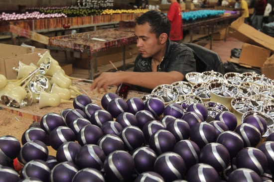 Esferas de Navidad, tradición viva de Chignahuapan