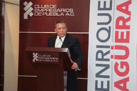 Diálogo permanente, garantiza Agüera a empresarios de Puebla