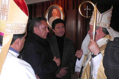 Agüera acude a la Basílica de Guadalupe