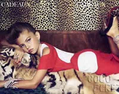Vogue causa revuelo por fotos de niñas