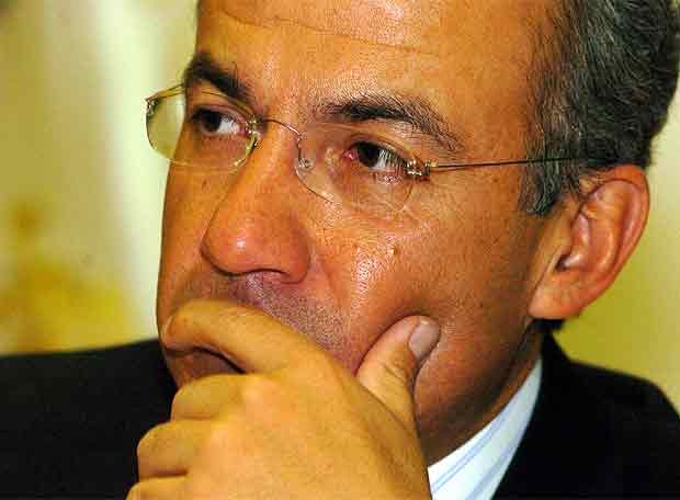 El socialité Felipe Calderón