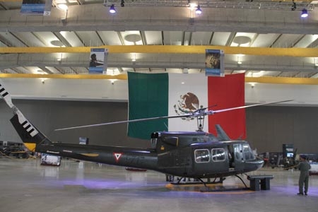 Exposición La Gran Fuerza de México, en el centro expositor de Puebla