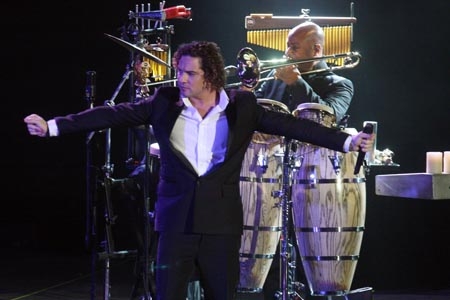 David Bisbal y su gira Acústico se presentó en Puebla