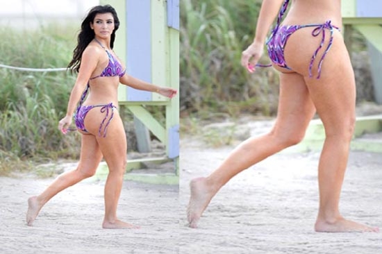 Kim Kardashian defiende sus atributos