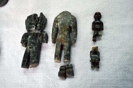 Por primera vez hallan un entierro prehispánico en el Centro Histórico de Puebla