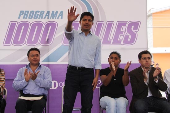 Rivera pedirá a notaría avalar resultados de su programa de pavimentación en Mil Calles