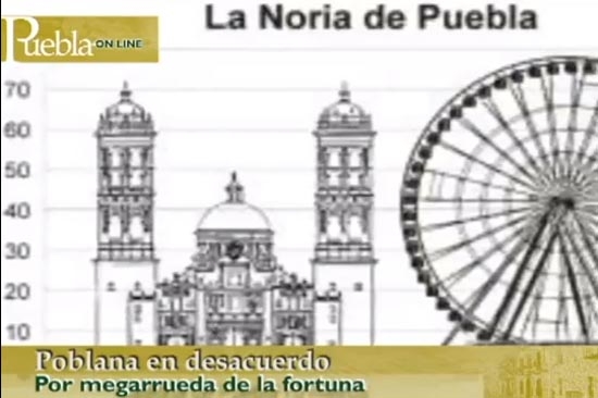 Poblanos están contra megarrueda de Moreno Valle