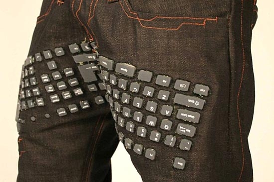 Mouse y teclado en tus pantalones