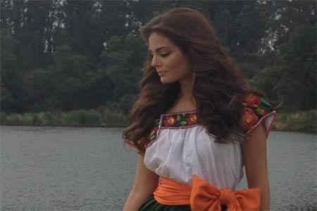 Ex miss universo, ahora de China Poblana‏
