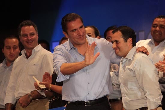 Cordero, su precampaña en Puebla