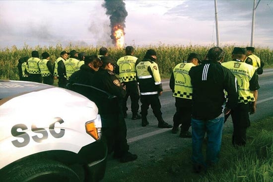 Explota ducto de Pemex en Estado de México, siete lesionados