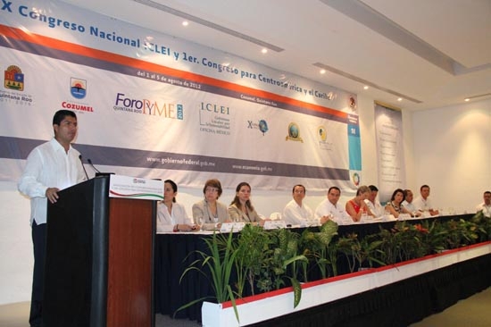 Eduardo Rivera participa en el encuentro de ICLEI México