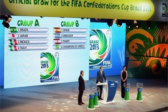 México, en el grupo de la muerte de la Copa Confederaciones 2013