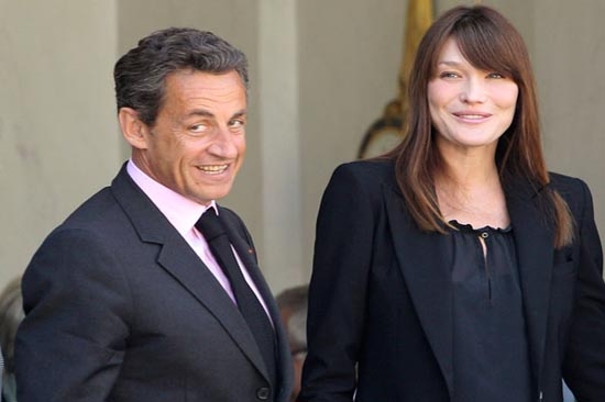 Carla Bruni le puso el cuerno a Sarkozy