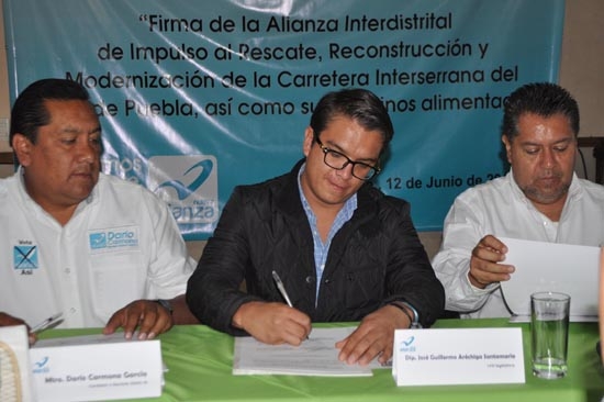 Candidatos de Nueva Alianza signaron Acuerdo Interdistrital de Desarrollo