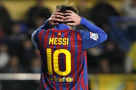 Messi, el que más balones pierde