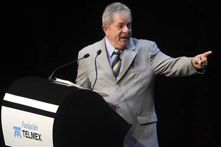 México y Brasil, rivales sólo en futbol: Lula da Silva