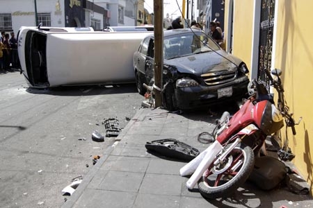 Motociclista pereció en colisión registrada en la colonia El Carmen