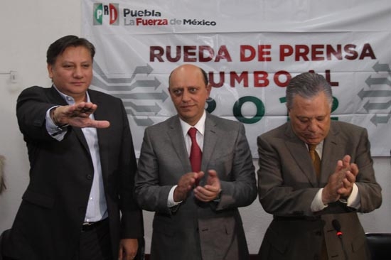 Fernando Morales nuevo líder del PRI y Armenta coordinador de campaña